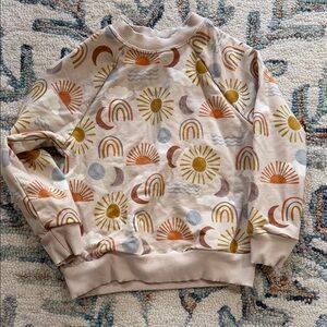 Little Sleepies Multicolor Sun and Rainbow Sweatshirt